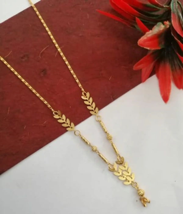 Dream Shades Yellow Gold Layered Necklace - Gold, Free Size